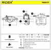 RIDEX 78B1017 Bremssattel Bremszange Vorne links für SUZUKI LIANA Schrägheck Bild RIDEX 78B1017 Bremssattel Bremszange Vorne links für SUZUKI LIANA Schrägheck
