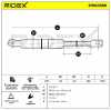 RIDEX 219G0589 Heckklappendämpfer hinten links Länge:671mm 750N Hub: 188mm Bild RIDEX 219G0589 Heckklappendämpfer hinten links Länge:671mm 750N Hub: 188mm