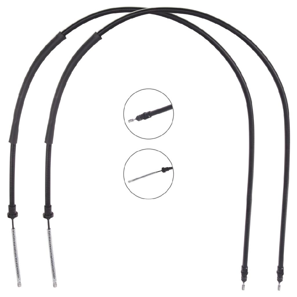 RIDEX Handbremsseil Hinten passend für PEUGEOT 106 I (1A, 1C)