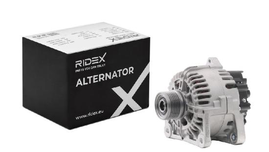 RIDEX 4G0445 Lichtmaschine 110A 14V 12V Drehrichtung gegen den Uhrzeigersinn mit Bild RIDEX 4G0445 Lichtmaschine 110A 14V 12V Drehrichtung gegen den Uhrzeigersinn mit