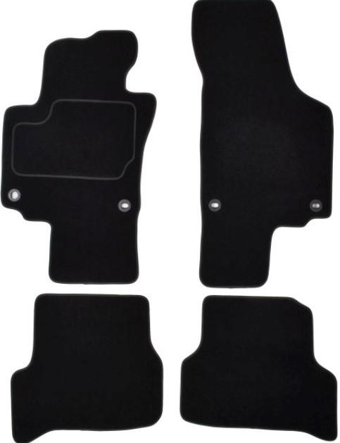 CUSTOPOL VW185C Fußmatten Set Vorne und Hinten für VW GOLF PLUS (5M1, 521)