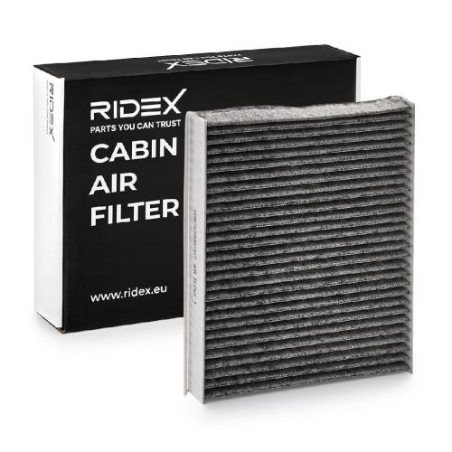 RIDEX 424I0036 Innenraumfilter Pollenfilter Aktivkohlefilter Höhe: 21 Breite: Bild RIDEX 424I0036 Innenraumfilter Pollenfilter Aktivkohlefilter Höhe: 21 Breite: