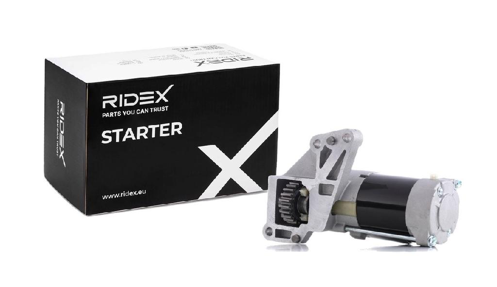 RIDEX Motor Starter/Anlasser 2,0kW passend für MERCEDES-BENZ GLK (X204) für JEEP