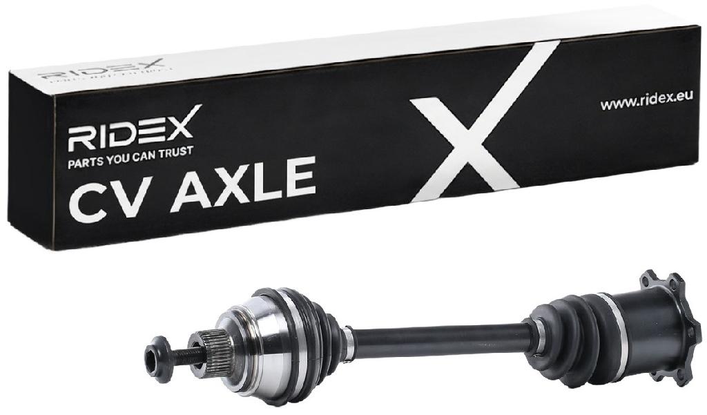 RIDEX Antriebswelle Achswelle Vorderachse/Vorne beidseitig für AUDI 13D0413