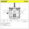 RIDEX Ölfilter Motorölfilter Anschraubfilter 7O0093 für FORD Kuga Mk2 (DM2) Bild RIDEX Ölfilter Motorölfilter Anschraubfilter 7O0093 für FORD Kuga Mk2 (DM2)