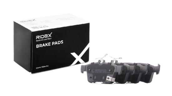 RIDEX Bremsbelagsatz Bremsbeläge Hinten für HONDA CIVIC IX (FK) e (ZC7) Bild RIDEX Bremsbelagsatz Bremsbeläge Hinten für HONDA CIVIC IX (FK) e (ZC7)