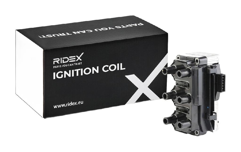 RIDEX 689C0074 Zündspule Anschlussanzahl 5 für VW Golf 1V Schrägheck (1J1)