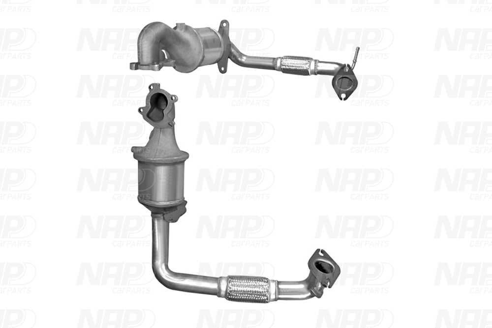 NAP carparts CAD10509 Katalysator Kat bis Euro 5 für FORD Fiesta Mk6 Schrägheck