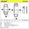 RIDEX 654W0184 Radlagersatz pro 1 Rad Vorne beidseitig für FORD RANGER (TKE) Bild RIDEX 654W0184 Radlagersatz pro 1 Rad Vorne beidseitig für FORD RANGER (TKE)