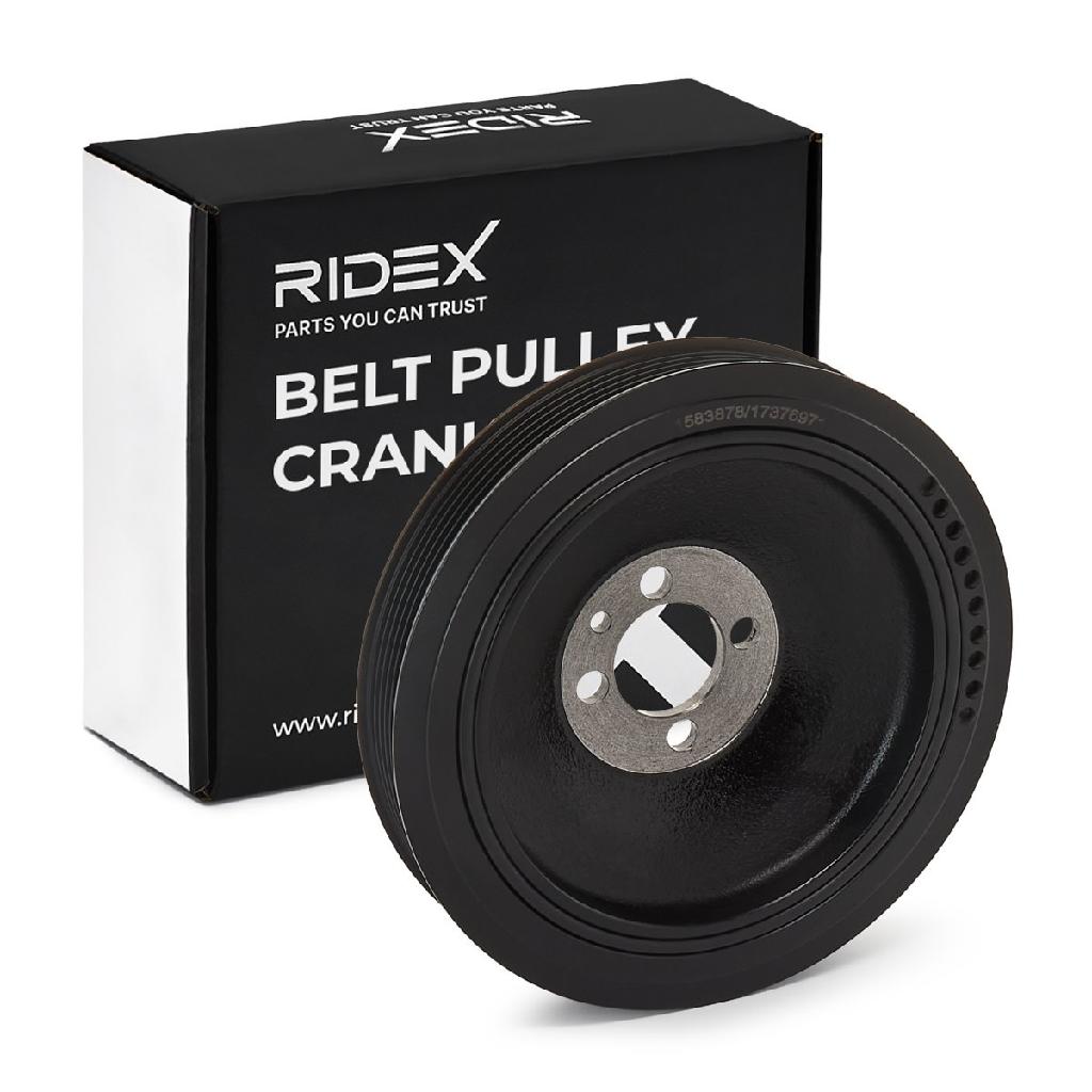 RIDEX 3213B0248 Riemenscheibe Kurbelwelle Kurbelwellenriemenscheibe für OPEL