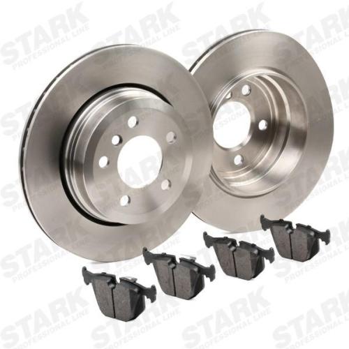 STARK Bremsenset Hinten Belüftet Ø320mm - Bremsscheiben und Beläge für BMW X3 Bild STARK Bremsenset Hinten Belüftet Ø320mm - Bremsscheiben und Beläge für BMW X3