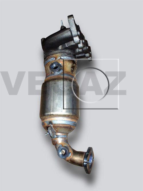 VEGAZ ALK-957 Katalysator Kat mit Anbau-/Befestigungsmaterial für Fahrzeuge mit