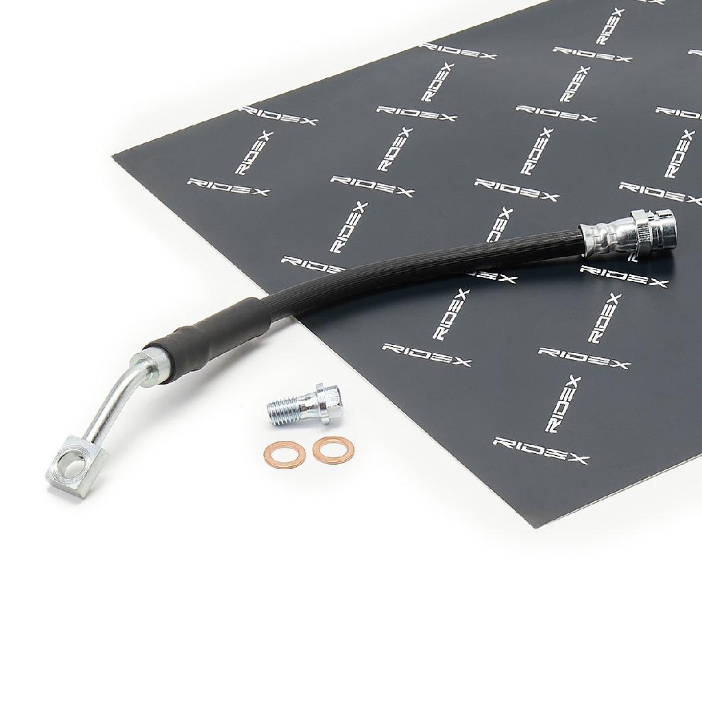RIDEX Bremsschlauch 83B1324 HINTEN BREMSSCHLÄUCHE Länge: 295mm für VW T-Roc