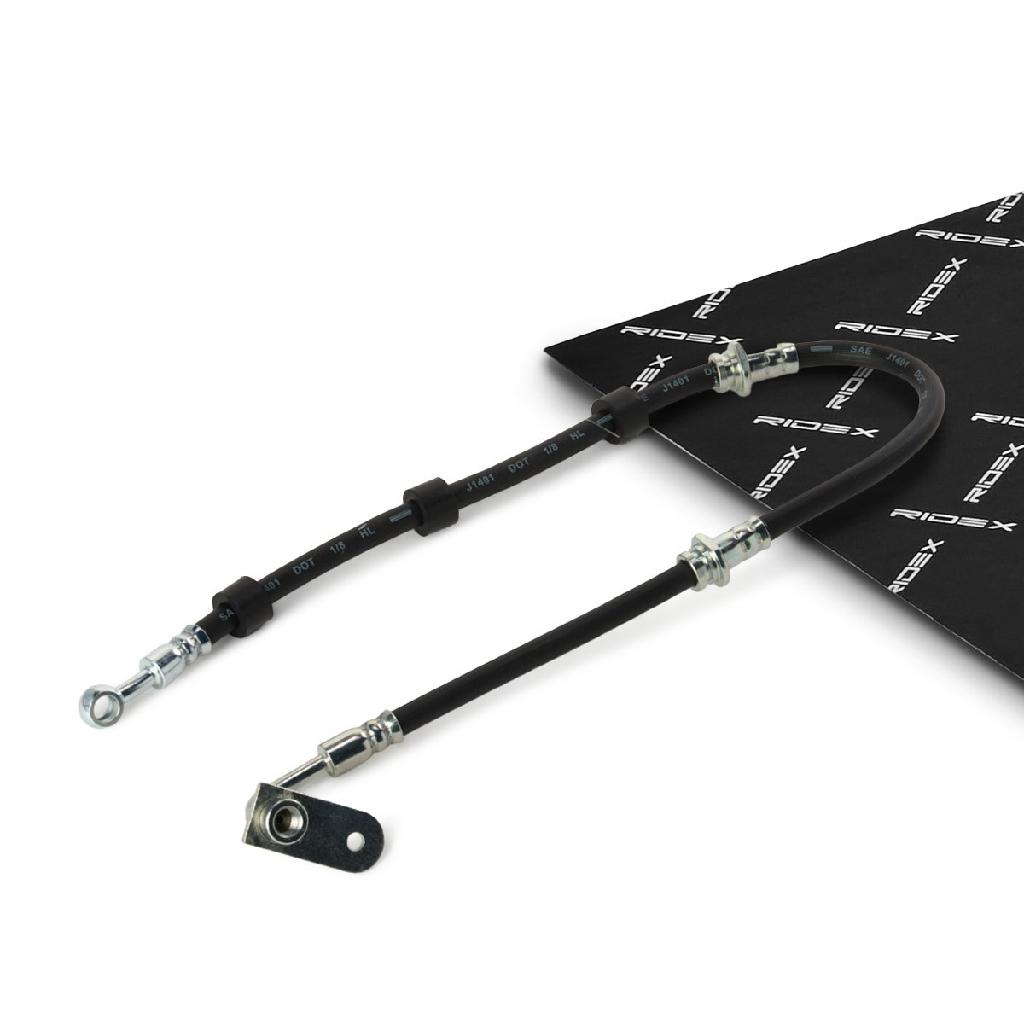 RIDEX Bremsschlauch 83B0537 VORNE rechts BREMSSCHLÄUCHE Länge: 780mm ohne