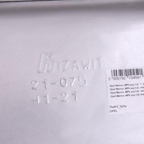 IZAWIT Endschalldämpfer Hinten für OPEL Meriva A (X03) Bild IZAWIT Endschalldämpfer Hinten für OPEL Meriva A (X03)