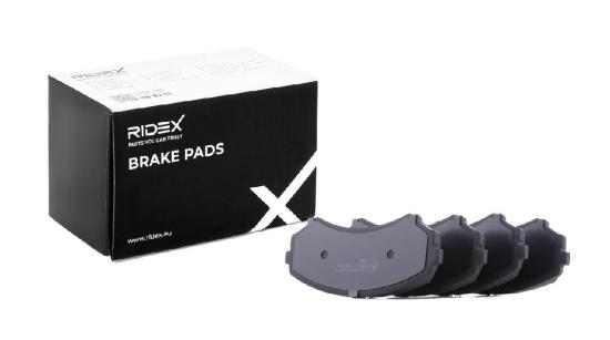 RIDEX Bremsbelagsatz Bremsbeläge Vorne für MITSUBISHI PAJERO IV (V8W, V9W) Bild RIDEX Bremsbelagsatz Bremsbeläge Vorne für MITSUBISHI PAJERO IV (V8W, V9W)