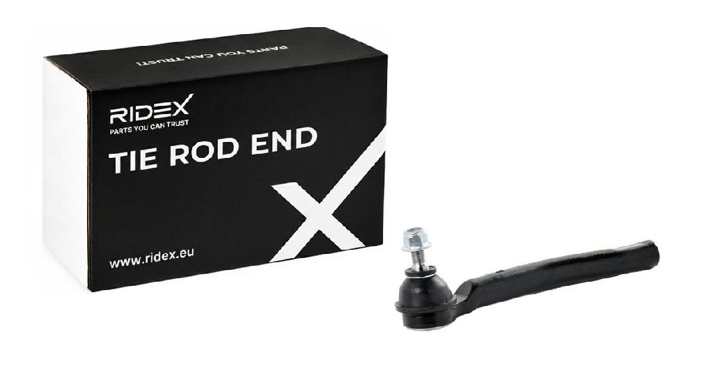 RIDEX Spurstangenkopf links Traggelenk M10x1,25 914T0953 für NISSAN JUKE (F15)