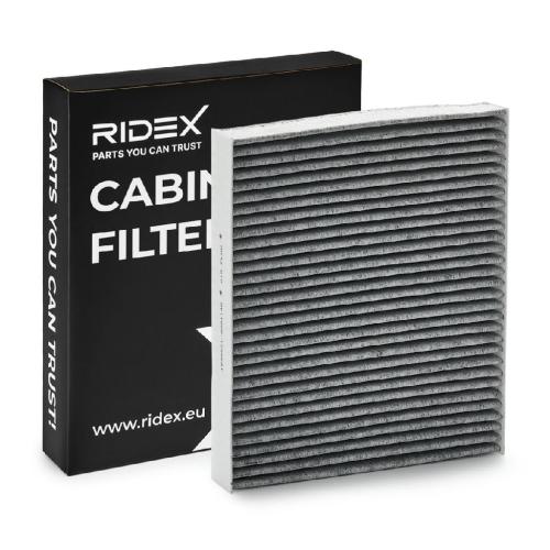 RIDEX 424I0026 Innenraumfilter Pollenfilter Aktivkohlefilter Höhe: 39 Breite: Bild RIDEX 424I0026 Innenraumfilter Pollenfilter Aktivkohlefilter Höhe: 39 Breite: