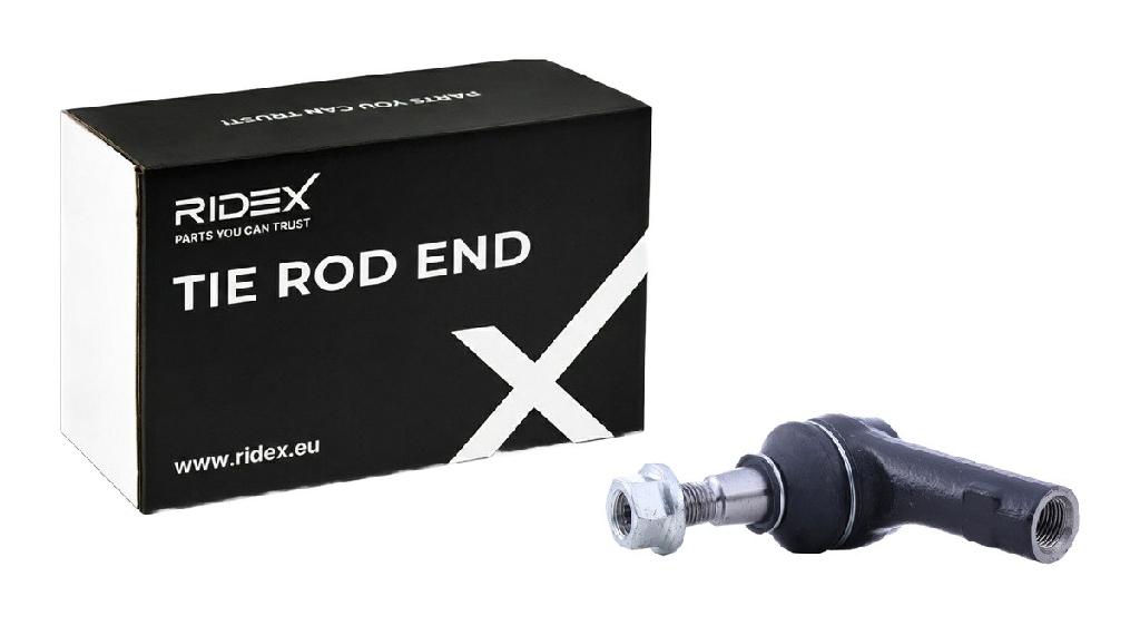 RIDEX Spurstangenkopf Vorderachse rechts Traggelenk 914T0378 mit Rechtsgewinde