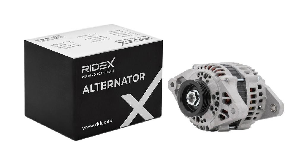 RIDEX 4G0471 Lichtmaschine 65A 14V 12V Drehrichtung im Uhrzeigersinn mit