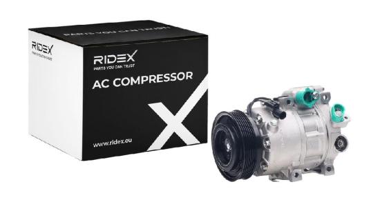 RIDEX A/C Kompressor für Klimaanlage Klimakompressor Kältemittel: R134a PAG 46 Bild RIDEX A/C Kompressor für Klimaanlage Klimakompressor Kältemittel: R134a PAG 46