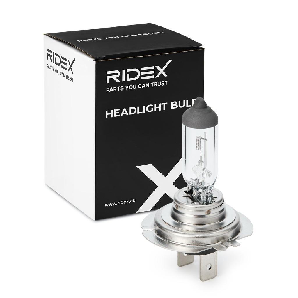 RIDEX H7 Glühlampe Fernscheinwerfer 55W 3300K Fernlicht Halogen Birne 106B0065