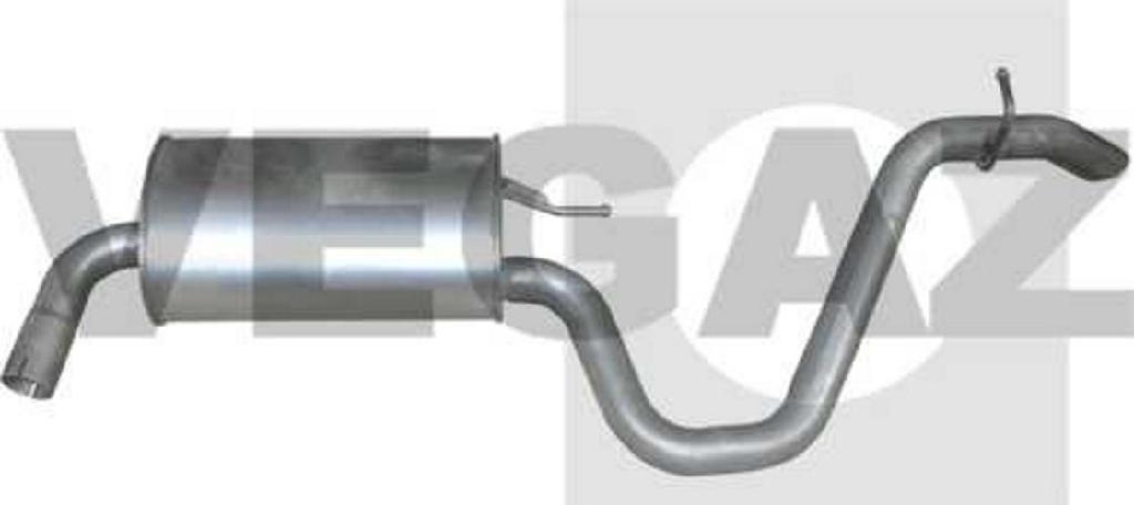 VEGAZ Endschalldämpfer für HYUNDAI i30 (FD)