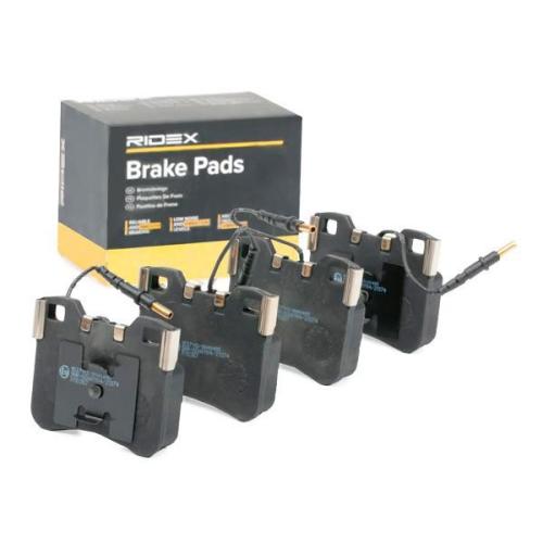 RIDEX Bremsbelagsatz Bremsbeläge Vorne passend für PEUGEOT 106 II Schrägheck Bild RIDEX Bremsbelagsatz Bremsbeläge Vorne passend für PEUGEOT 106 II Schrägheck