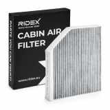 RIDEX 424I0040 Innenraumfilter Pollenfilter Aktivkohlefilter Höhe: 36 Breite: