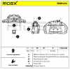 RIDEX 78B1424 Bremssattel Bremszange Vorne rechts für VW Transporter T5 Bus Bild RIDEX 78B1424 Bremssattel Bremszange Vorne rechts für VW Transporter T5 Bus