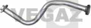 VEGAZ Abgasrohr Vorne für OPEL AGILA (B) (H08)