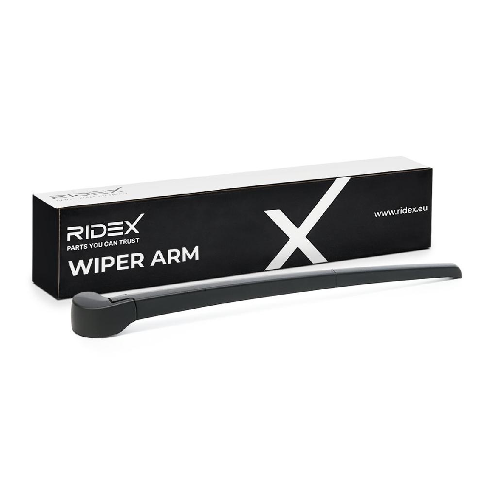 RIDEX Wischerarm Scheibenwischerarm 301W0007 Fahrzeugheckscheibe für AUDI