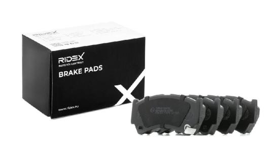 RIDEX Bremsbelagsatz Bremsbeläge Vorne für NISSAN ALMERA I Hatchback (N15) Bild RIDEX Bremsbelagsatz Bremsbeläge Vorne für NISSAN ALMERA I Hatchback (N15)