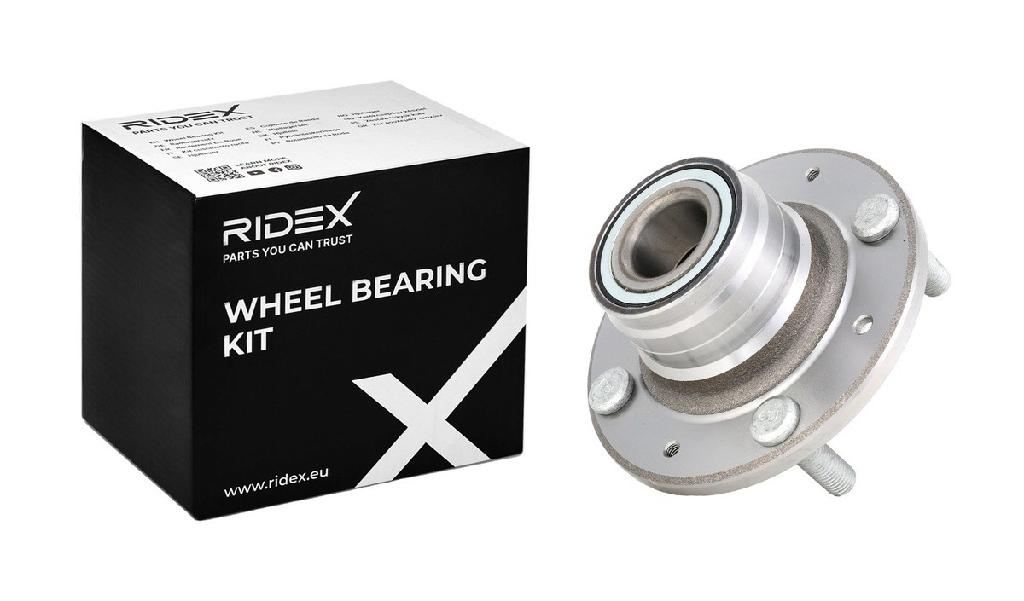 RIDEX 654W0129 Radlagersatz pro 1 Rad Hinten beidseitig für VOLVO V40 Kombi