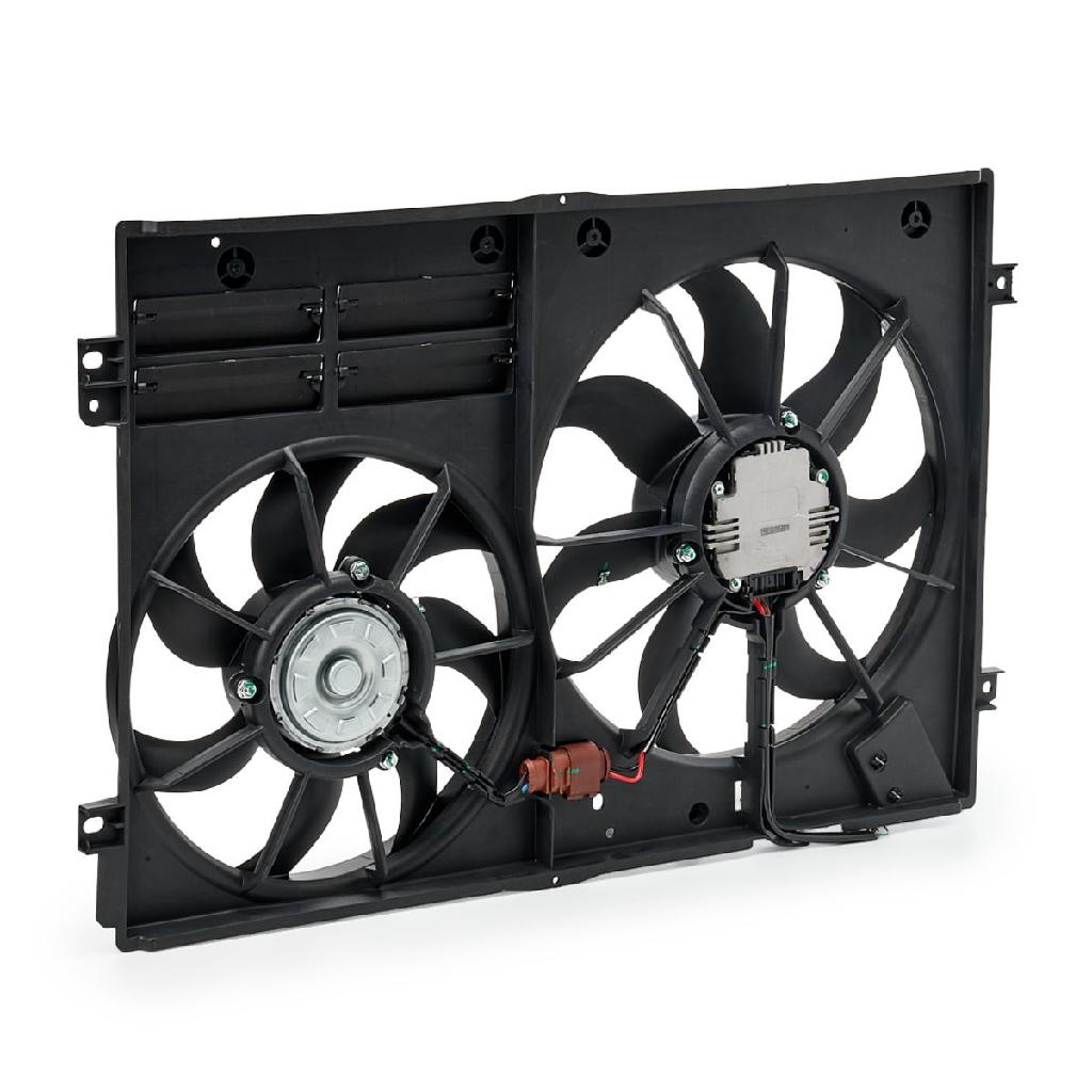RIDEX 508R0028 Kühlerlüfter Lüfter Motorkühlung mit Kühlerlüfterrahmen (Zarge)