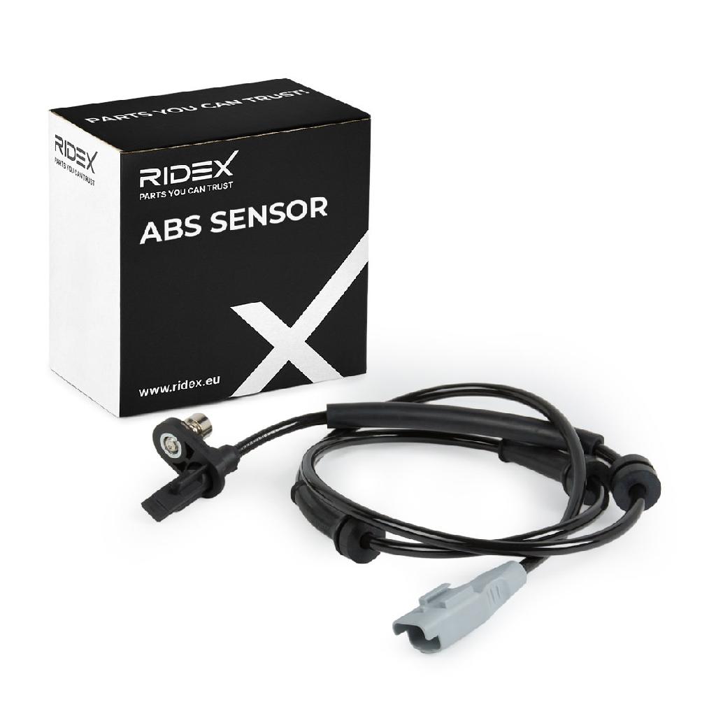 RIDEX ABS-Sensor 412W0165 Hinterachse beidseitig Sensorart: Hallsensor Anzahl