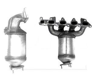 VEGAZ OK-823 Katalysator Kat mit Anbau-/Befestigungsmaterial für Fahrzeuge mit