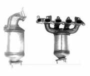 VEGAZ OK-823 Katalysator Kat mit Anbau-/Befestigungsmaterial für Fahrzeuge mit