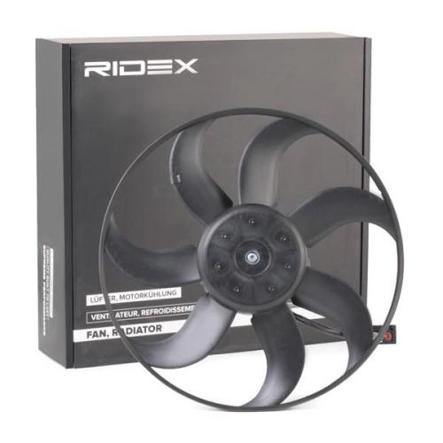 RIDEX 508R0097 Kühlerlüfter Lüfter Motorkühlung für VW POLO (9N) 6Q0959455AE Bild RIDEX 508R0097 Kühlerlüfter Lüfter Motorkühlung für VW POLO (9N) 6Q0959455AE