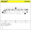 RIDEX ABS-Sensor 412W0092 Vorderachse beidseitig Sensorart: Induktivsensor Bild RIDEX ABS-Sensor 412W0092 Vorderachse beidseitig Sensorart: Induktivsensor