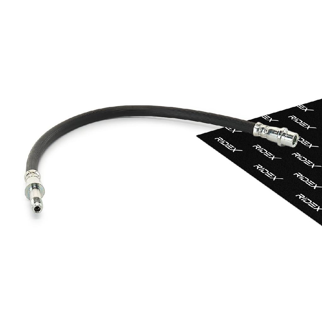 RIDEX Bremsschlauch 83B0087 VORNE HINTEN BREMSSCHLÄUCHE Länge: 413mm für VW