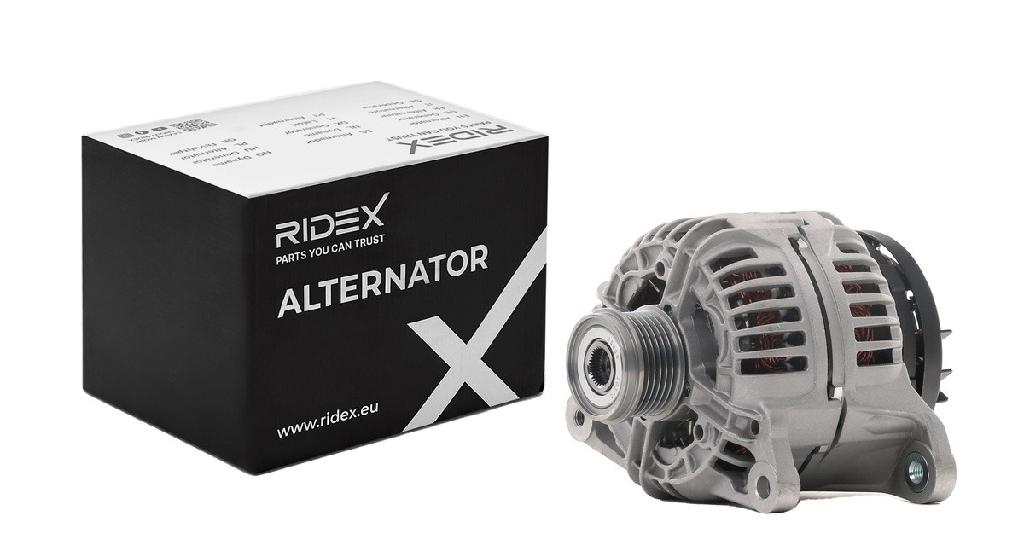 RIDEX 4G0549 Lichtmaschine 150A 14V Drehrichtung im Uhrzeigersinn mit 997603012X