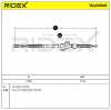 RIDEX Handbremsseil Hinten Rechts für AUDI 80 Limousine (8C2, B4) Bild RIDEX Handbremsseil Hinten Rechts für AUDI 80 Limousine (8C2, B4)