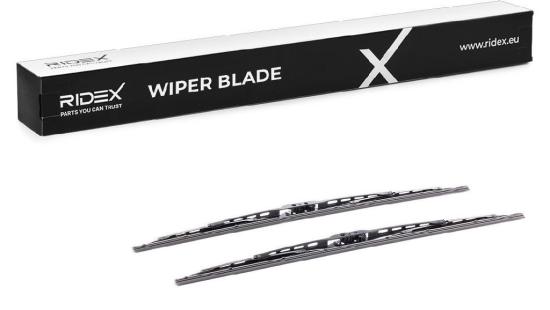 RIDEX Scheibenwischer Satz Wischerblätter Satz ohne Spoiler Vorne Länge 1: 550mm Bild RIDEX Scheibenwischer Satz Wischerblätter Satz ohne Spoiler Vorne Länge 1: 550mm