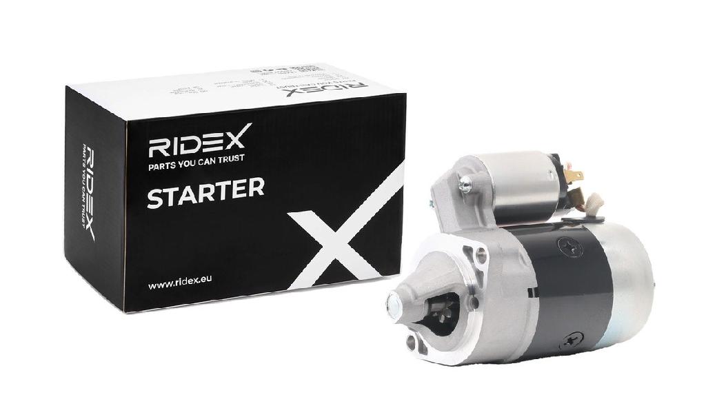 RIDEX Motor Starter/Anlasser 0,9kW für SUZUKI JIMNY (FJ) Samurai SUV (SJ)