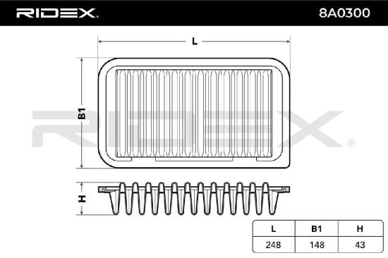 RIDEX 8A0300 Motor Luftfilter Umluftfilter für SUZUKI SWIFT III (MZ, EZ) Bild RIDEX 8A0300 Motor Luftfilter Umluftfilter für SUZUKI SWIFT III (MZ, EZ)