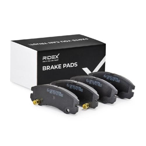 RIDEX Bremsbelagsatz Bremsbeläge Vorne für OPEL Frontera B SUV (U99) Bild RIDEX Bremsbelagsatz Bremsbeläge Vorne für OPEL Frontera B SUV (U99)