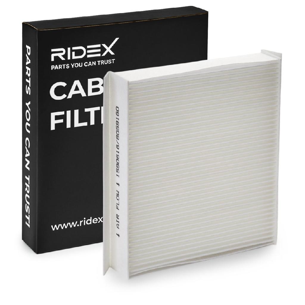 RIDEX 424I0157 Innenraumfilter Pollenfilter Höhe: 30 Breite: 178 Länge: 200