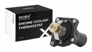 RIDEX 316T0456 Thermostat Kühlmittel Kühlwasserthermostat mit Dichtung mit 105°C