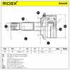 RIDEX 5J0436 Gelenksatz Antriebswelle Achswelle Vorne für TOYOTA LAND CRUISER 90 Bild RIDEX 5J0436 Gelenksatz Antriebswelle Achswelle Vorne für TOYOTA LAND CRUISER 90